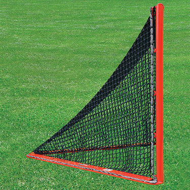 Box Lacrosse Replacement Net - NetX1 - (7mm) Seamless One-Piece Lacrosse Net (4 ft.H x 4 ft.9 in.W x 4 ft.6 in.D) (Black)